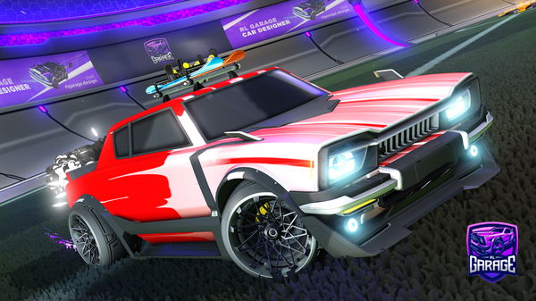 A Rocket League car design from FIlipitalxbox13