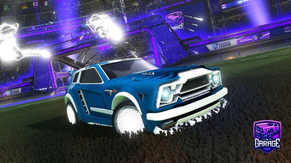 A Rocket League car design from JVKE5K1