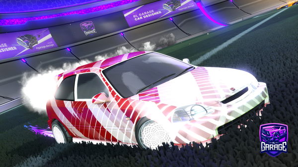 A Rocket League car design from Wallraff