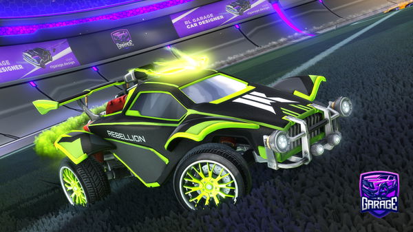 A Rocket League car design from Soulxiez