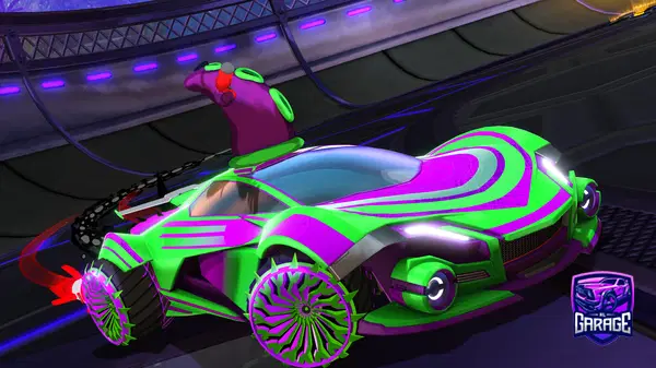 A Rocket League car design from TylerProo