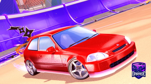 A Rocket League car design from SubaruWRX