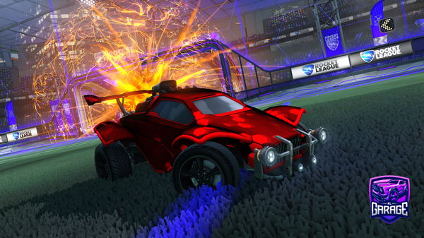 A Rocket League car design from burntBacon