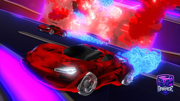 A Rocket League car design from ASH_FLAMES