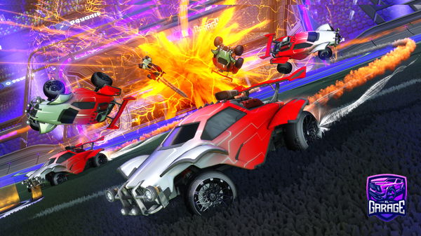 A Rocket League car design from Carlos_086