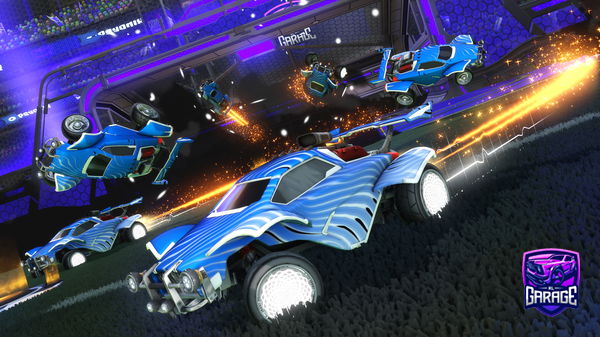 A Rocket League car design from cdx1337