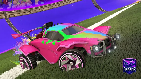 A Rocket League car design from serenithi