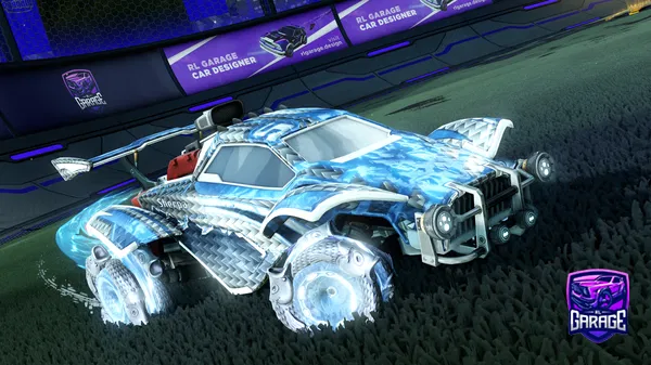 A Rocket League car design from SuperMommy