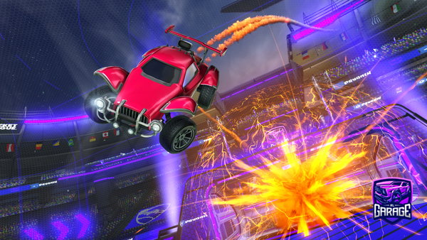 A Rocket League car design from uinamo