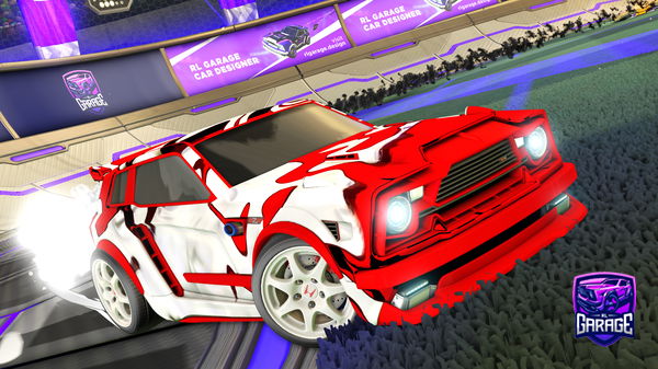 A Rocket League car design from MrSprinkl
