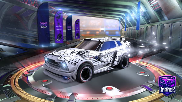 A Rocket League car design from OBDU_KriZm0