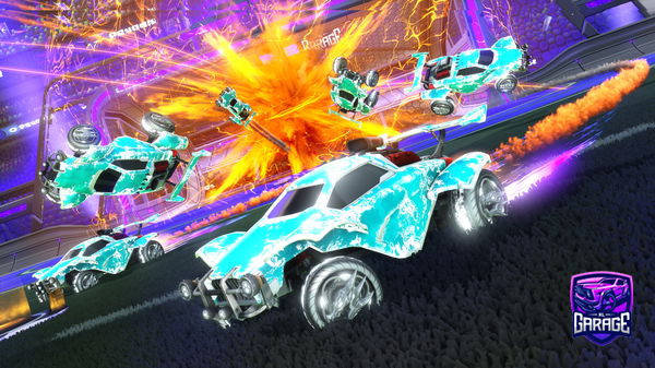 A Rocket League car design from xTR1zE