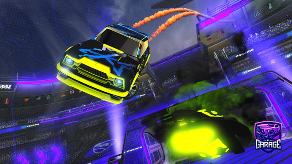 A Rocket League car design from Slppy5V