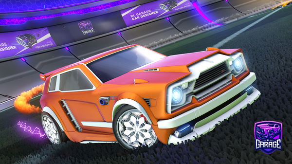 A Rocket League car design from Boubacar_999