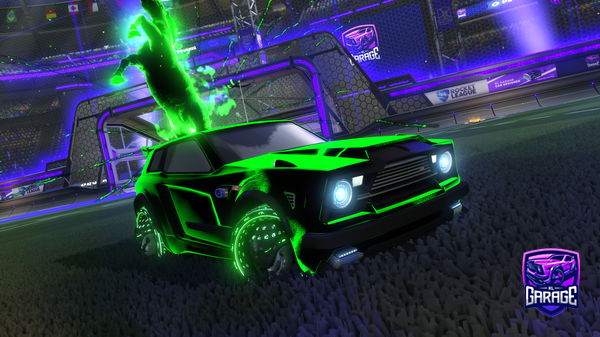 A Rocket League car design from markusketler