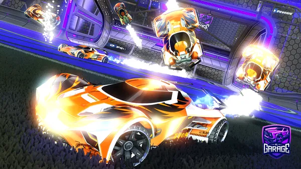 A Rocket League car design from Black_Foxxz