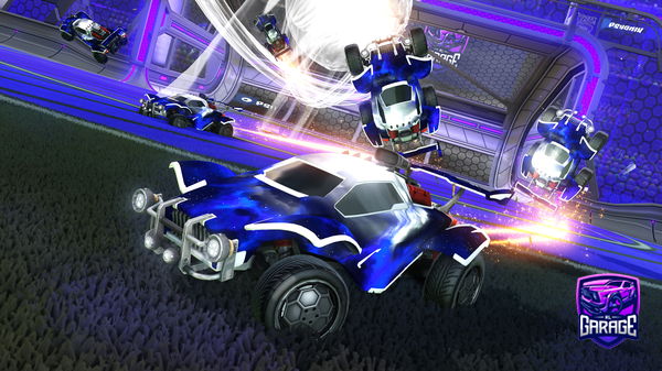 A Rocket League car design from Arthuriscringe6