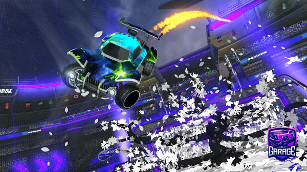 A Rocket League car design from Hghfjchhgg