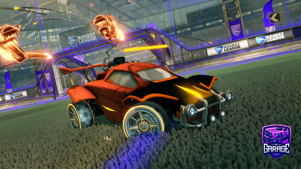 A Rocket League car design from ItzPhoenixAu