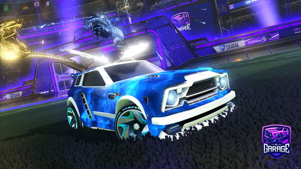 A Rocket League car design from EPFJumping_White