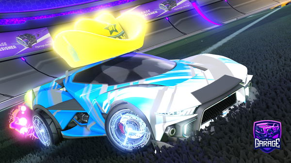 A Rocket League car design from Shooteo2313