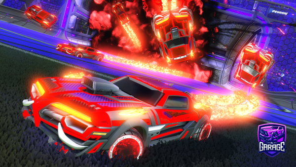 A Rocket League car design from Cayul58