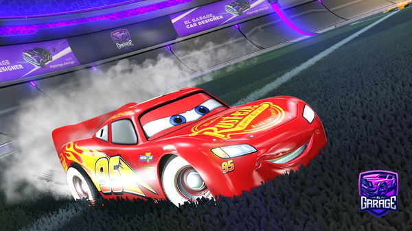 A Rocket League car design from Toast7267