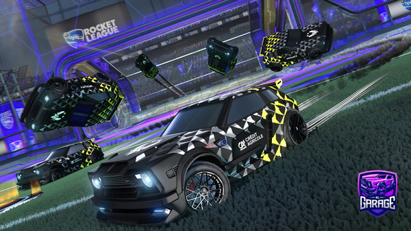 A Rocket League car design from CollinWagner