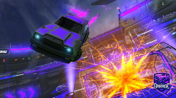 A Rocket League car design from UrbanMosey