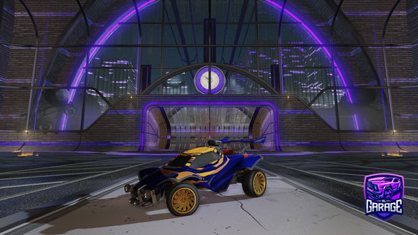 A Rocket League car design from apparentlycole