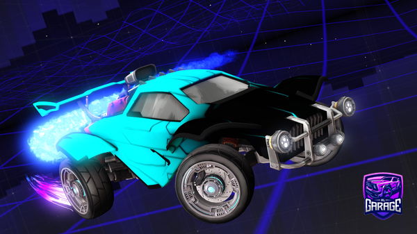 A Rocket League car design from Firem5chell