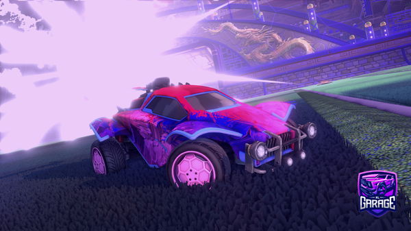 A Rocket League car design from SandFiregock16