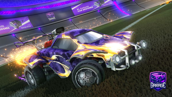 A Rocket League car design from JeffersonPine405