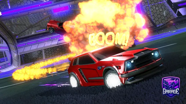 A Rocket League car design from Myriad_Chit0