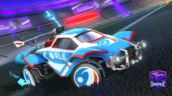 A Rocket League car design from Saucy_Sausage