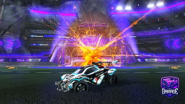 A Rocket League car design from roogwitadoog