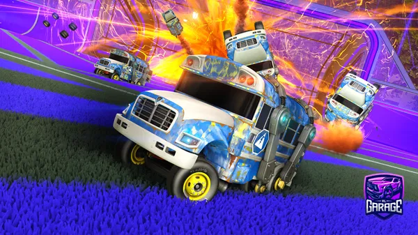 A Rocket League car design from calasaur