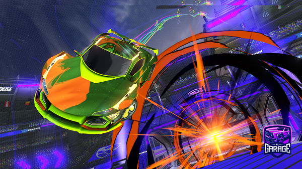 A Rocket League car design from vinisioafrica