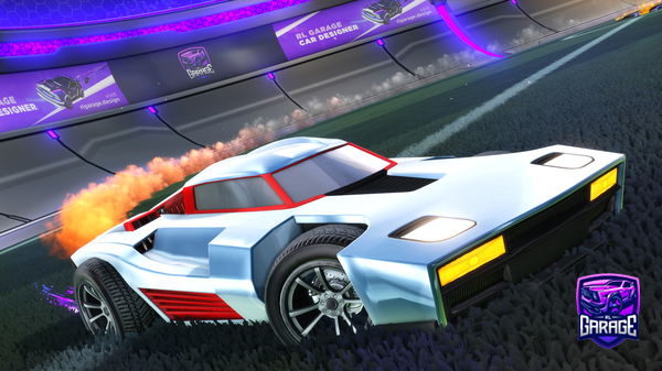 A Rocket League car design from Fornal
