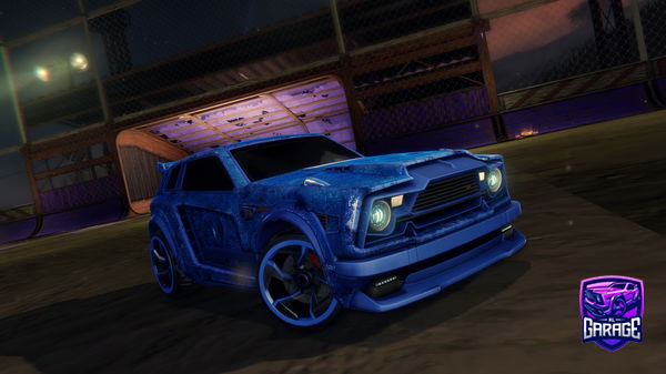 A Rocket League car design from stolid-leopard3