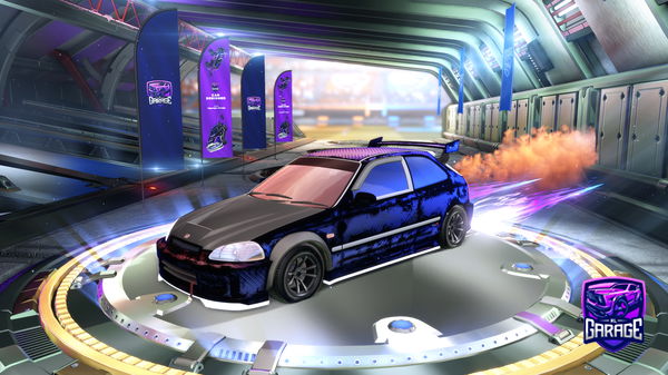 A Rocket League car design from Agvs_thekidd