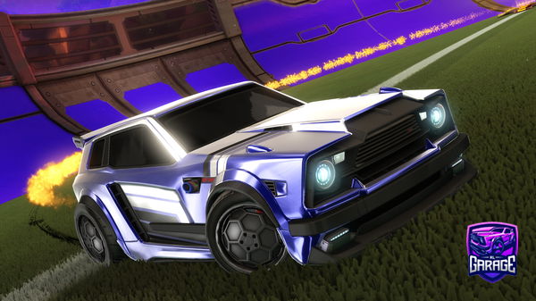 A Rocket League car design from AlphaBoxedTF