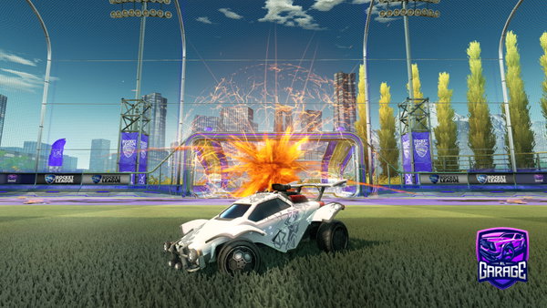A Rocket League car design from Milky80