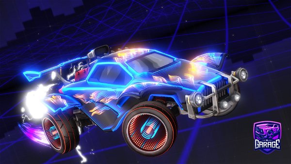 A Rocket League car design from ItamarE7237