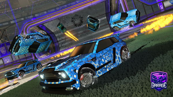 A Rocket League car design from 5917526621