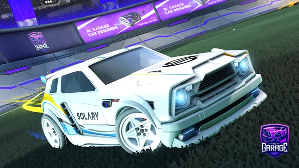 A Rocket League car design from oogweii