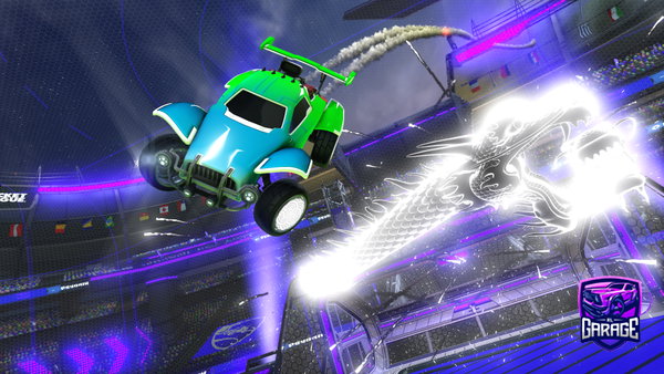 A Rocket League car design from Savage22op
