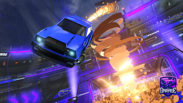 A Rocket League car design from Percytodrunk