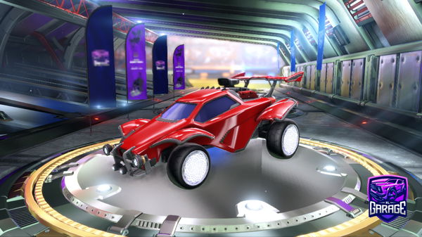 A Rocket League car design from Q-Il0-