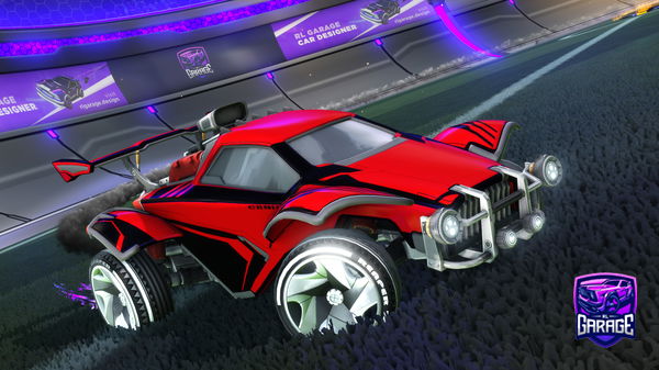 A Rocket League car design from Fentonfox